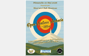 Open Ventoux Archery 1ère édition